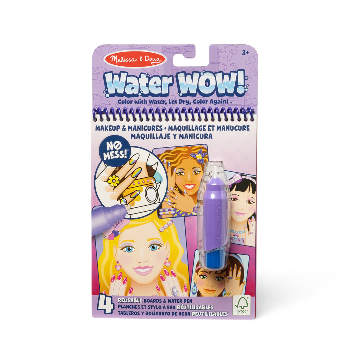 Melissa and Doug Water Wow - Makeup & Manicures - Premium for Kids in Qatar | Toysaro.com