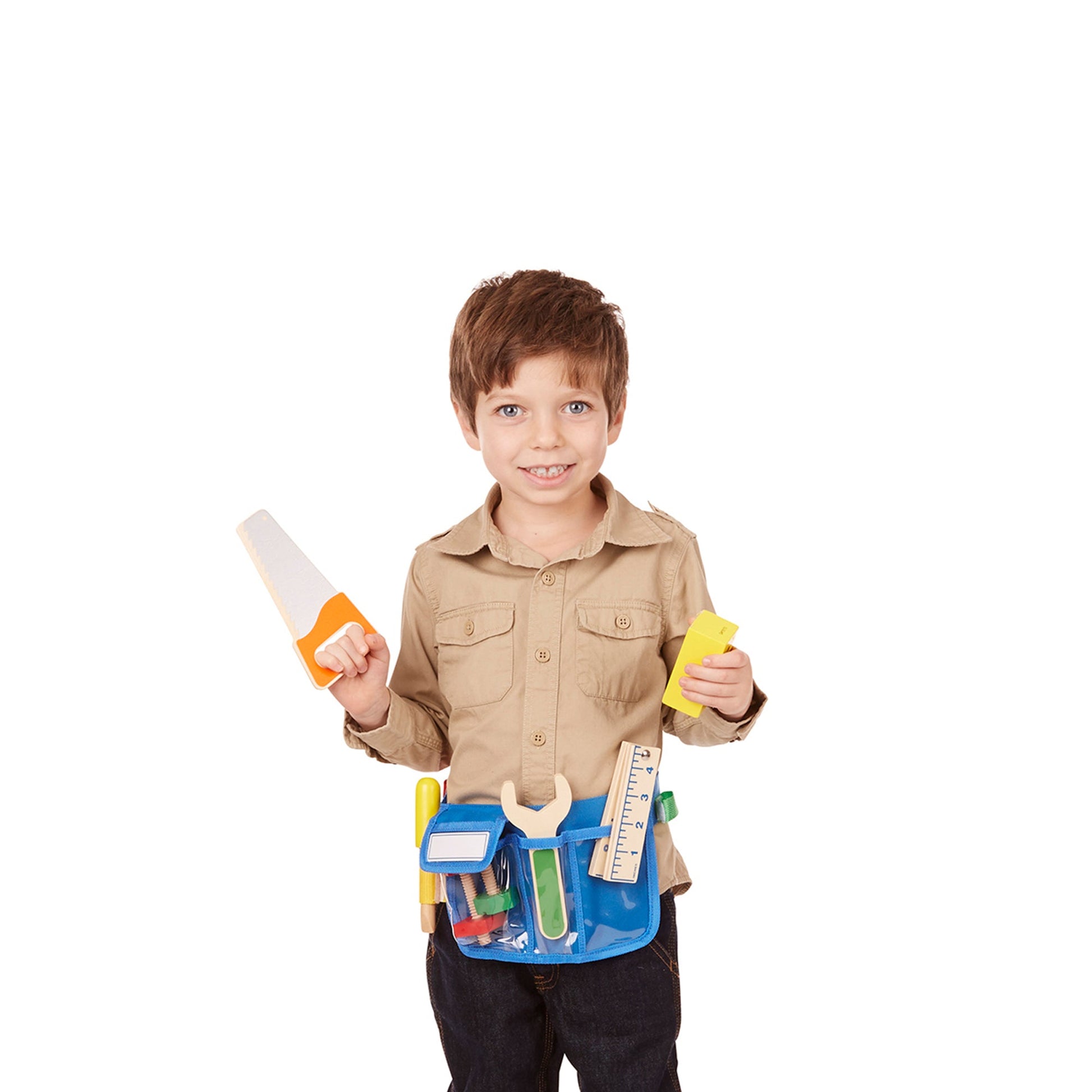 Melissa and Doug Deluxe Tool Belt Set - Premium for Kids in Qatar | Toysaro.com