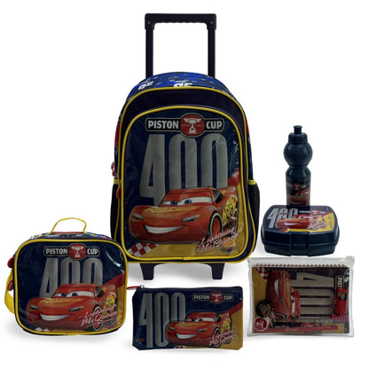 Disney Cars Piston Cup 16" 6in1 Trolley Box Set - Premium for Kids in Qatar | Toysaro.com
