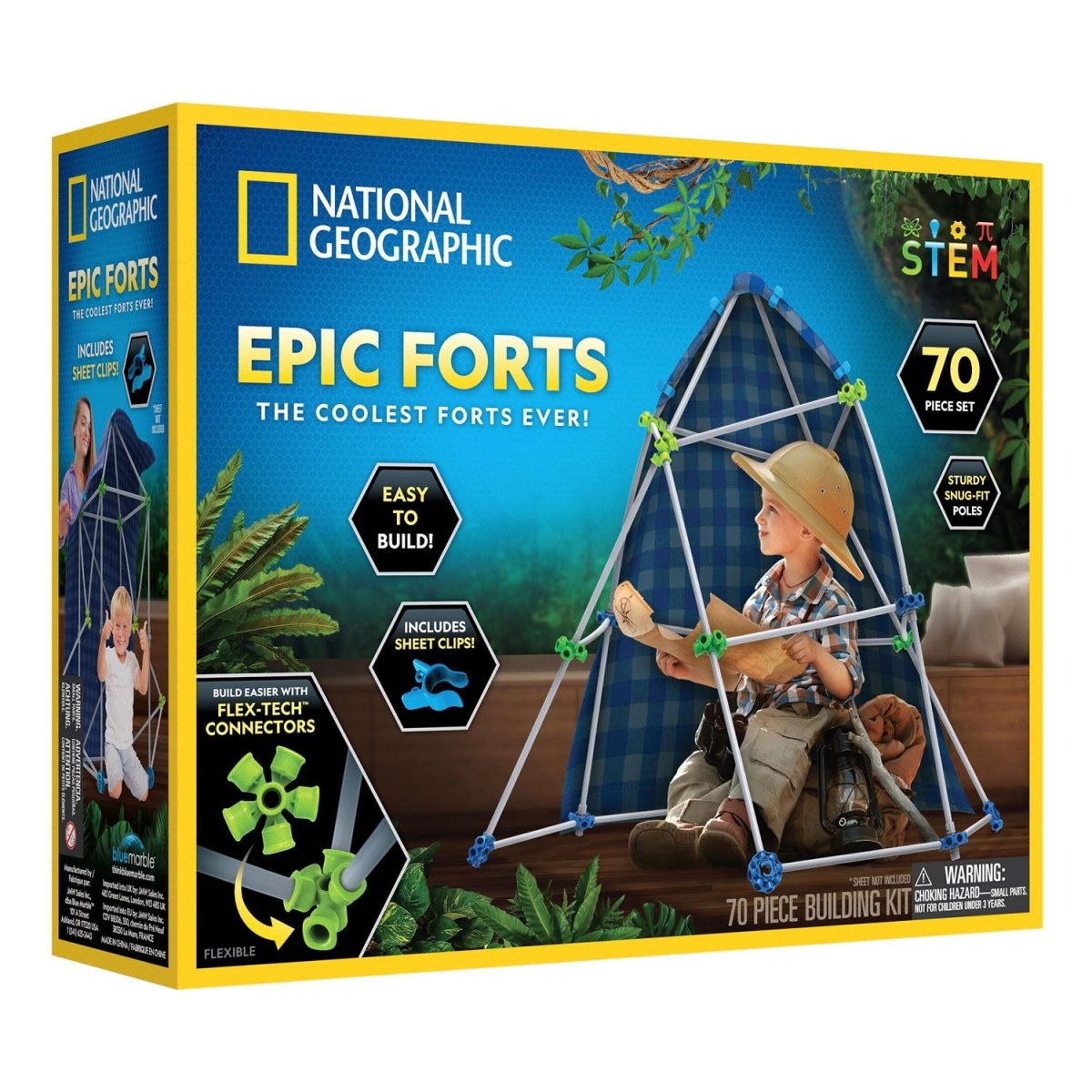 NG EPIC FORTS BUILDING KIT 70 PCS - Premium for Kids in Qatar | Toysaro.com