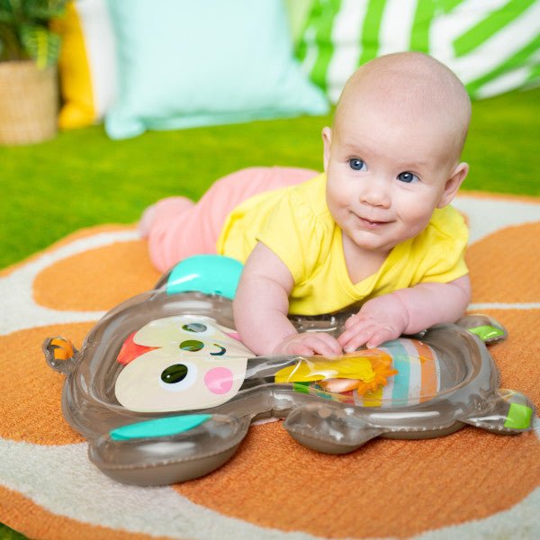 Bright Starts Hungry Monkey™ Tummy Time Water Mat - Premium for Kids in Qatar | Toysaro.com