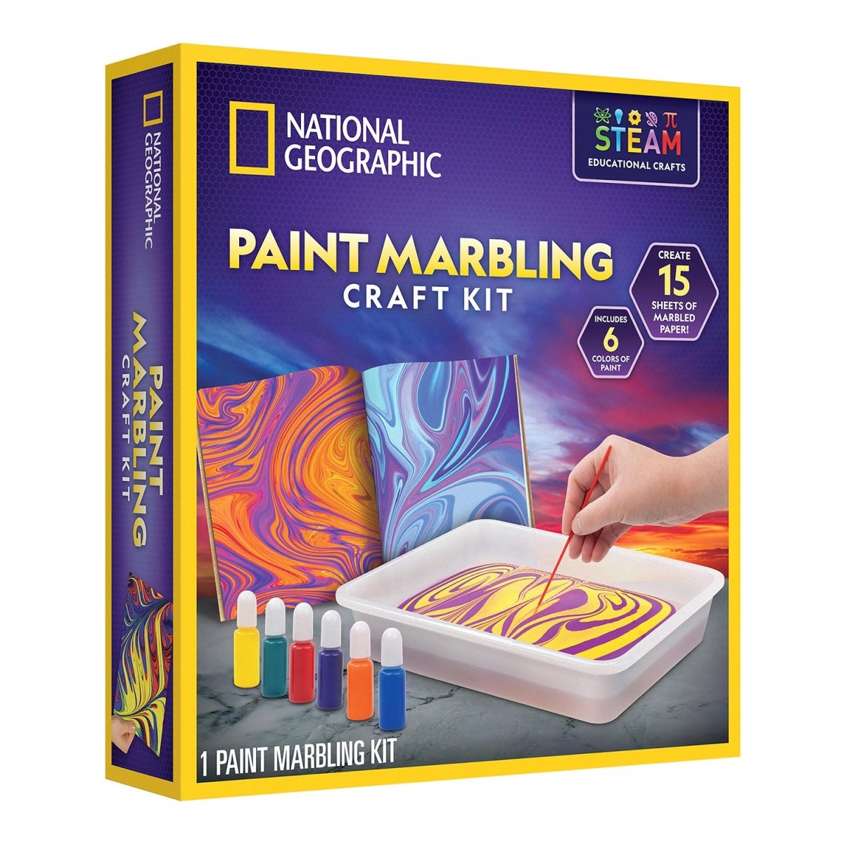 NG PAINT MARBLING CRAFT KIT - Premium for Kids in Qatar | Toysaro.com
