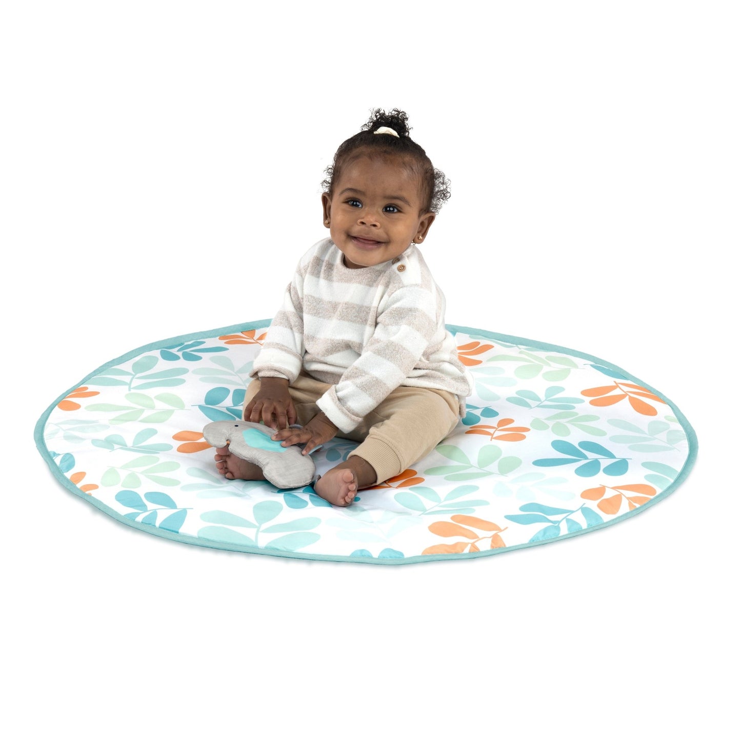 Ingenuity Sun Valley™ Wooden Toy Arch & Play Mat - Premium for Kids in Qatar | Toysaro.com