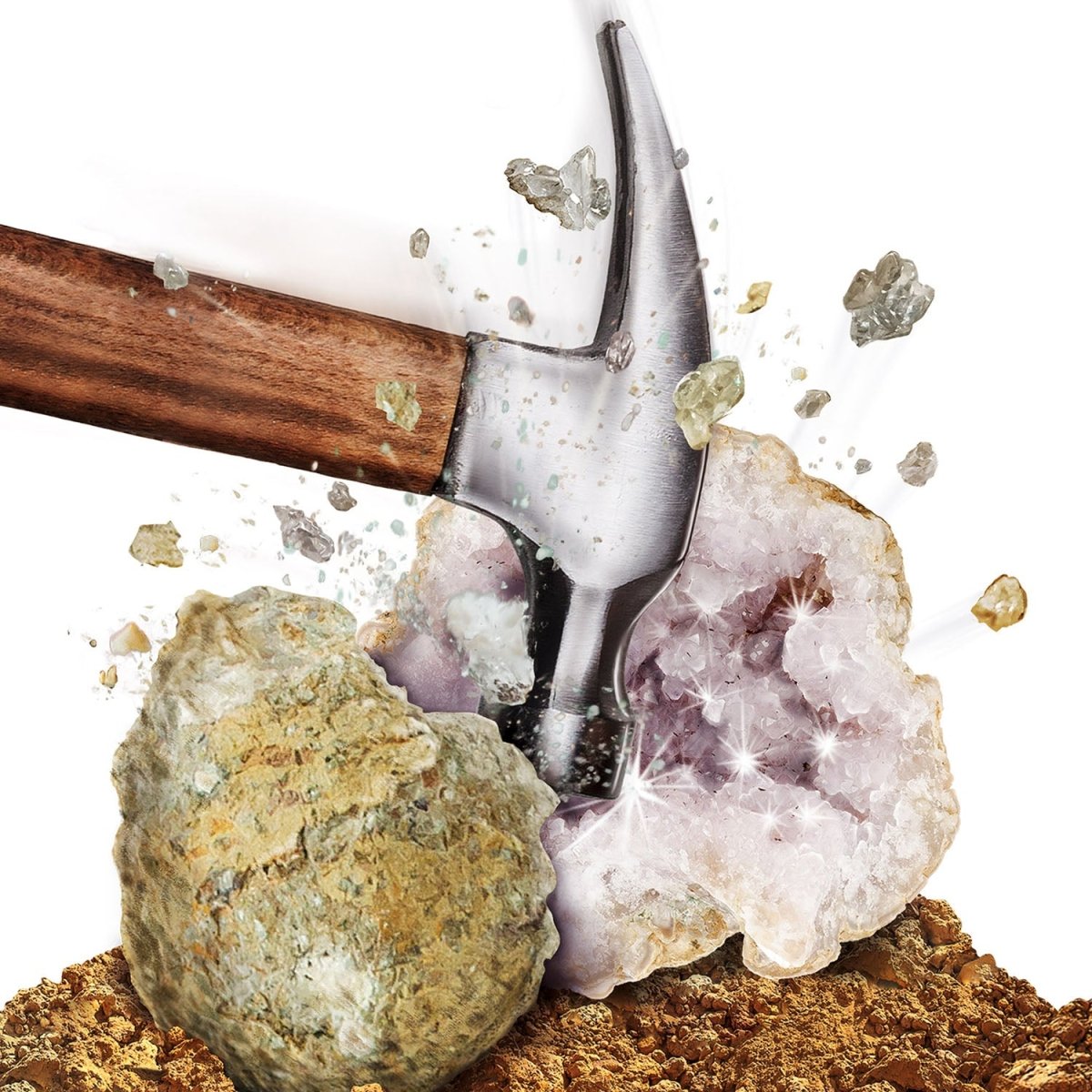 NG BREAK OPEN 5 GEODES KIT - Premium for Kids in Qatar | Toysaro.com