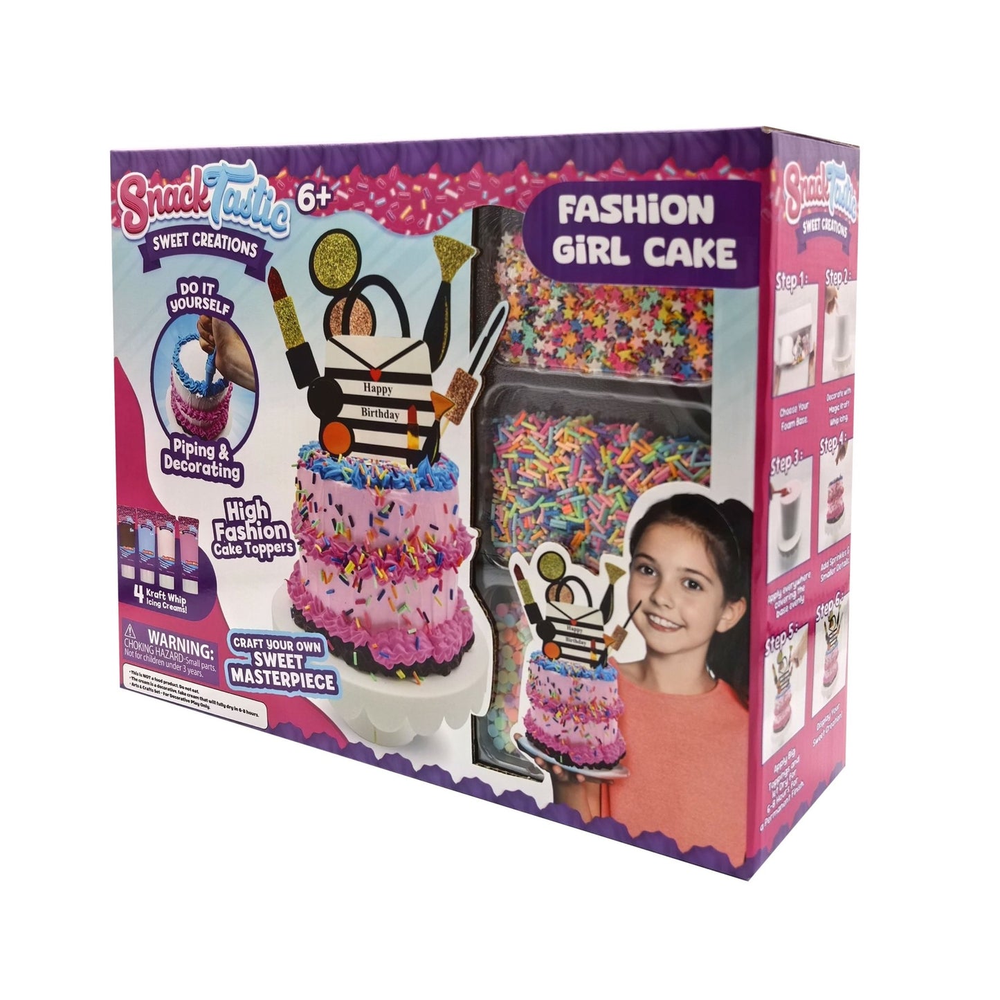 SNACK TASTIC - FABULOUS FASHION CAKE - Premium for Kids in Qatar | Toysaro.com