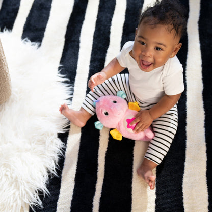 Baby Einstein™ Sea Dreams Seahorse™ Plush Soother Pink - Premium for Kids in Qatar | Toysaro.com