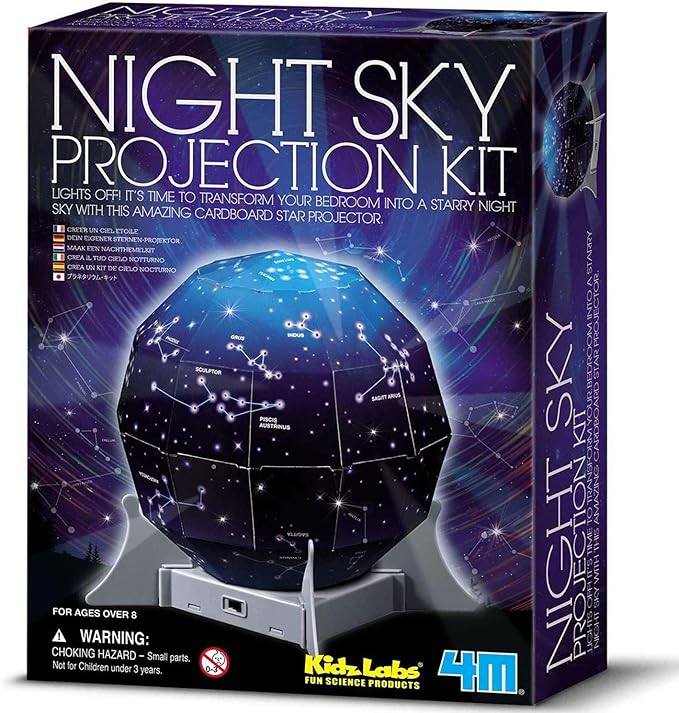 4M Kidz Labs / Create A Night Sky Projection Kit - Premium for Kids in Qatar | Toysaro.com