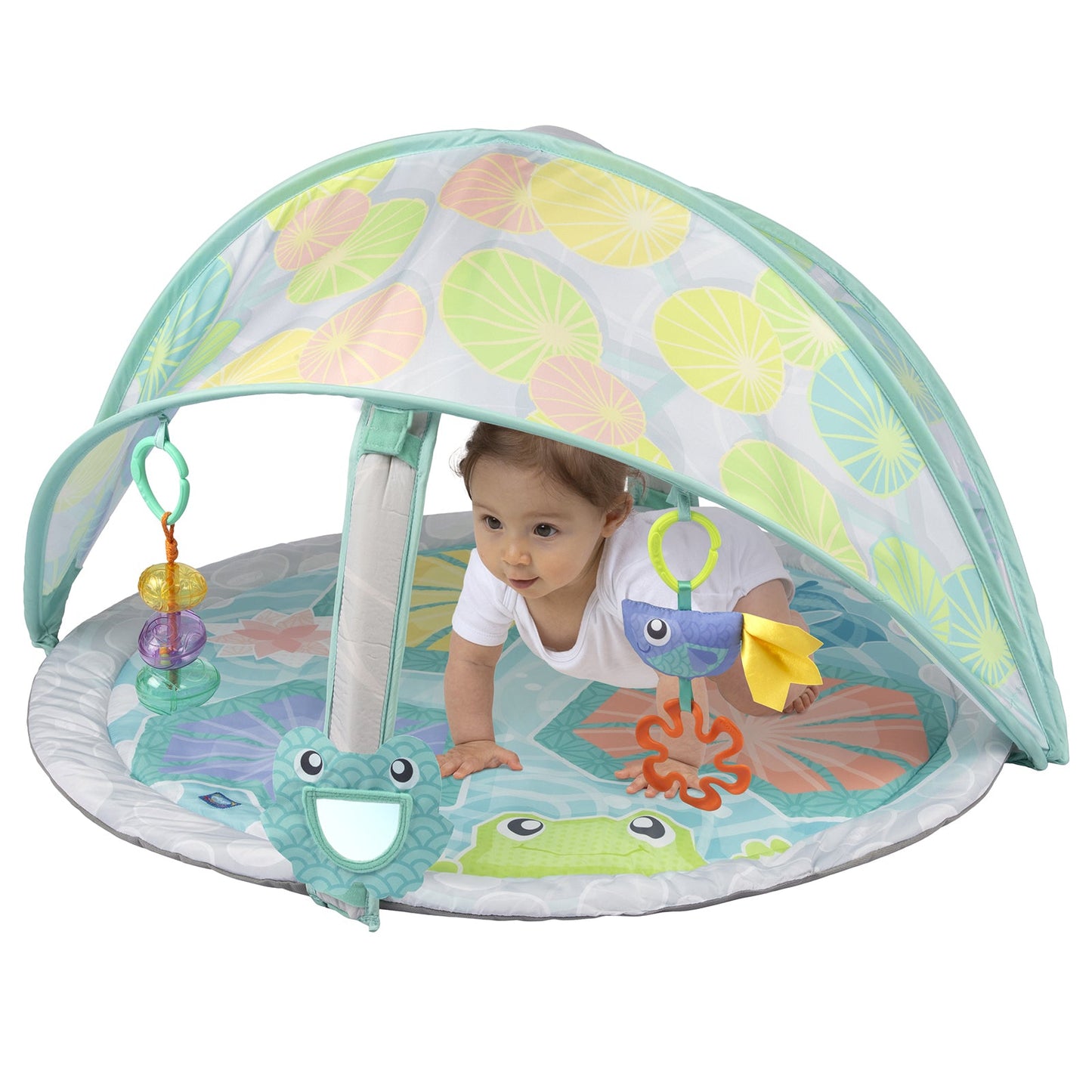 playgro Zen Garden Light Up Cry Sensor Canopy Play Gym - Premium for Kids in Qatar | Toysaro.com