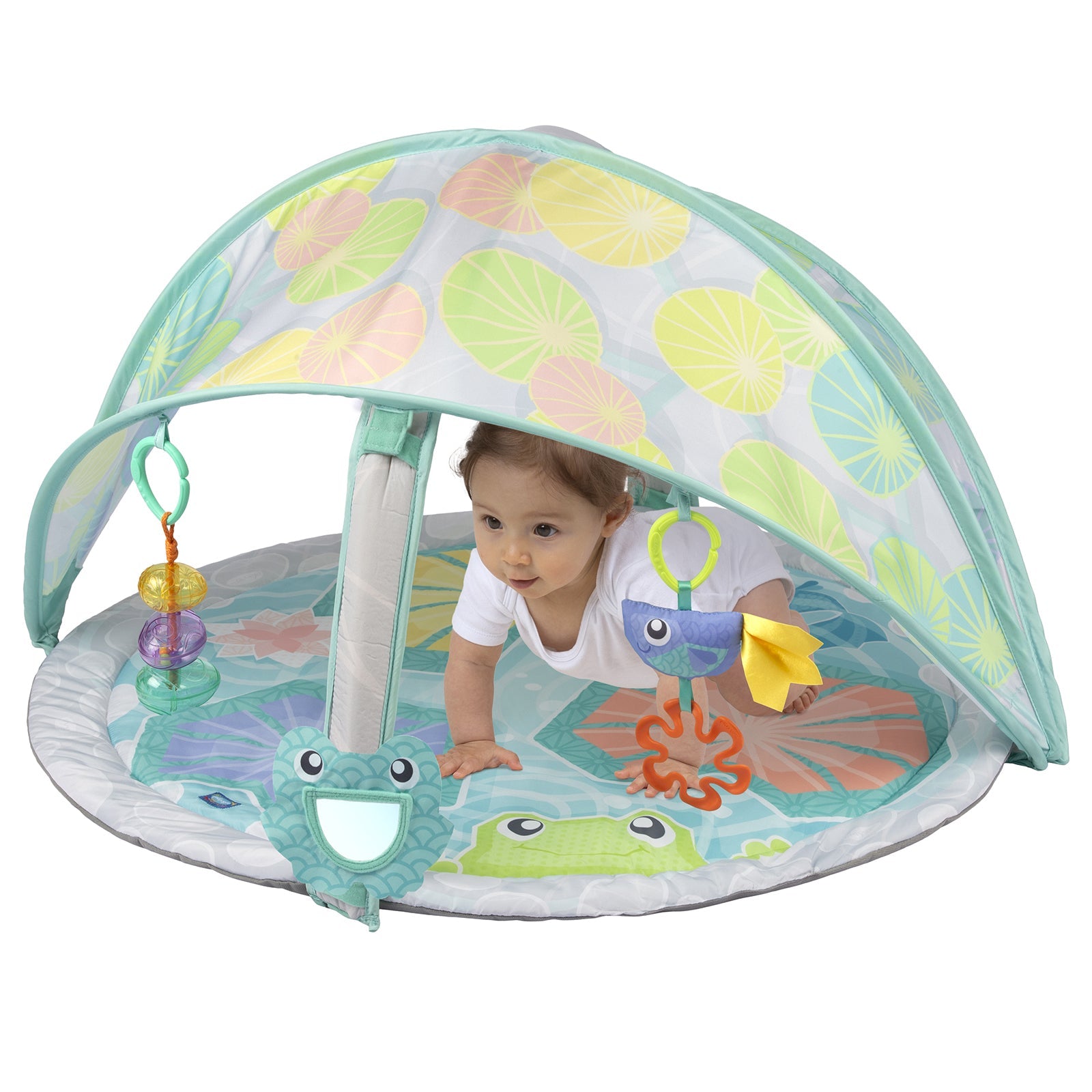 playgro Zen Garden Light Up Cry Sensor Canopy Play Gym - Premium for Kids in Qatar | Toysaro.com