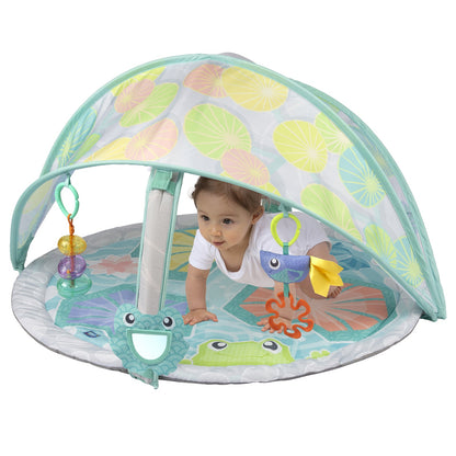 playgro Zen Garden Light Up Cry Sensor Canopy Play Gym - Premium for Kids in Qatar | Toysaro.com