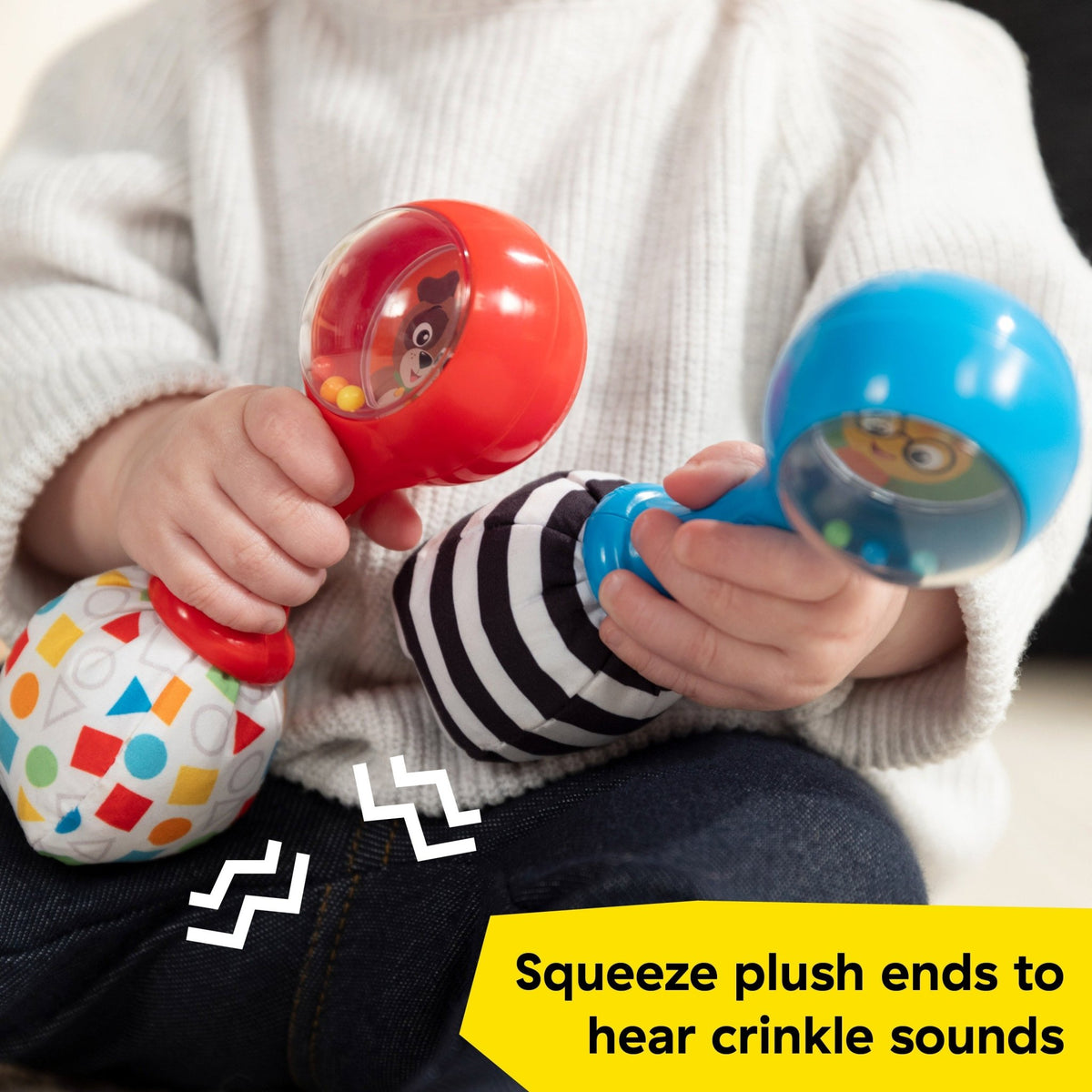 Baby Einstein™ Shake & Groove™ Toy Maracas - Premium for Kids in Qatar | Toysaro.com