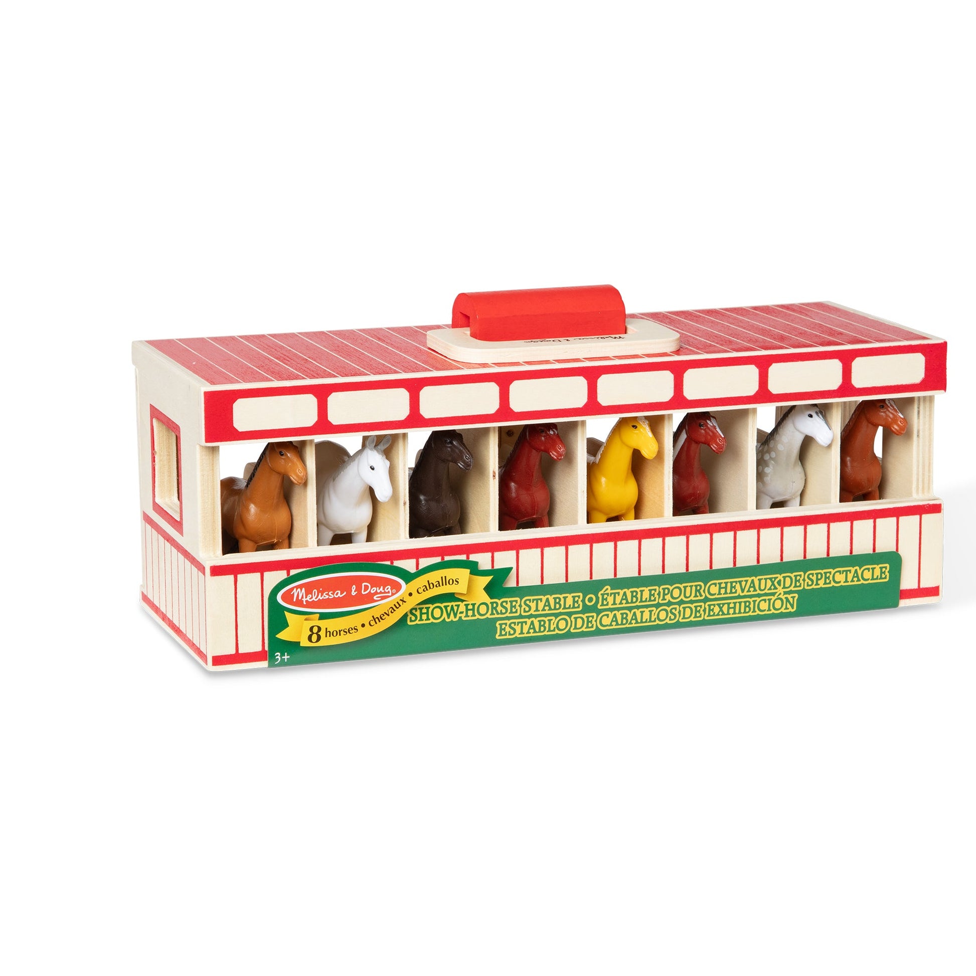 Melissa and Doug Take - Along Show - Horse Stable - Premium for Kids in Qatar | Toysaro.com