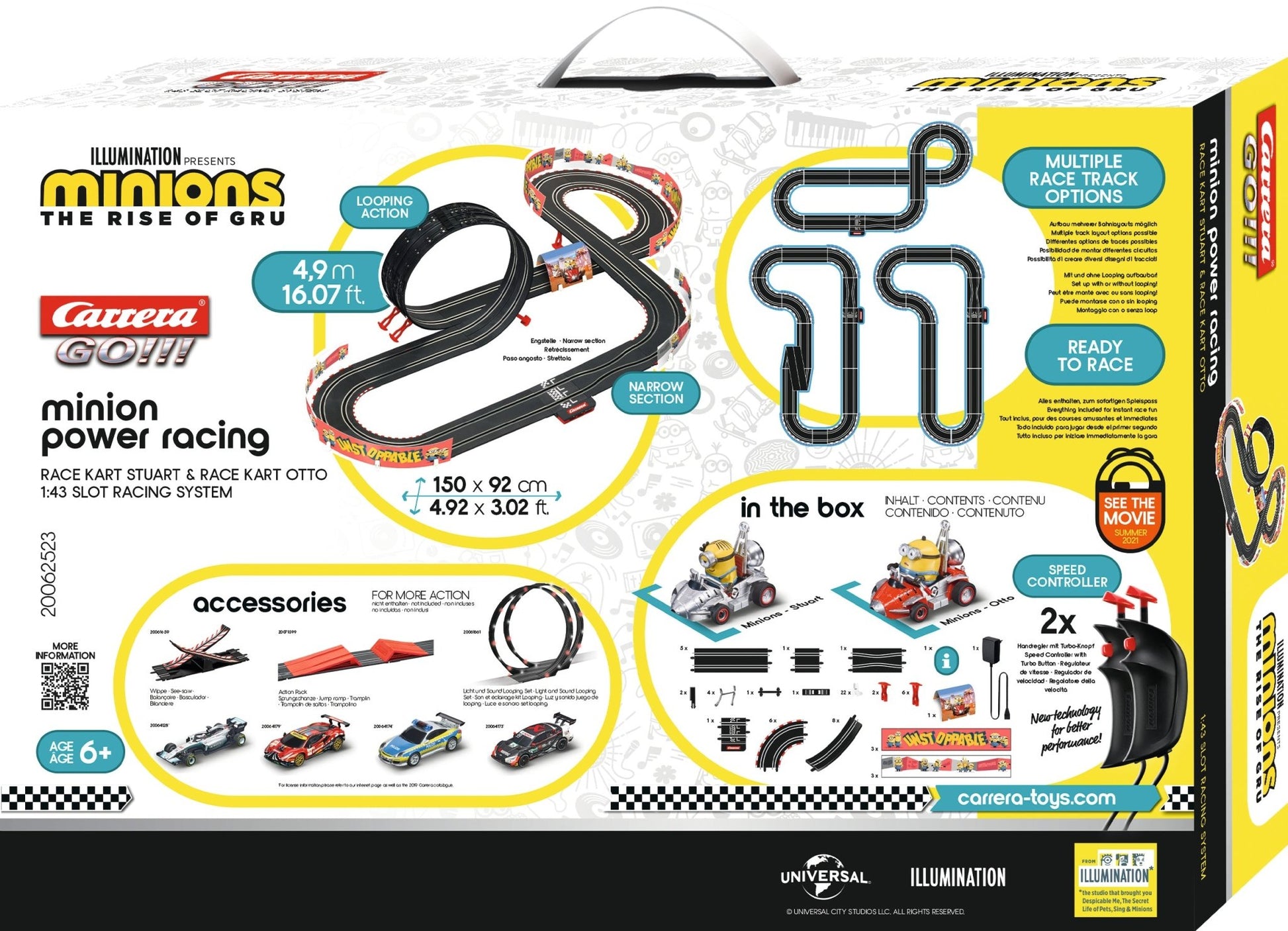 GO! MINIONS POWER RACING(4.9M) - Premium for Kids in Qatar | Toysaro.com