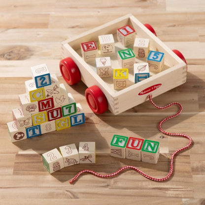 Melissa and Doug 100 Wood Blocks Set - Premium for Kids in Qatar | Toysaro.com