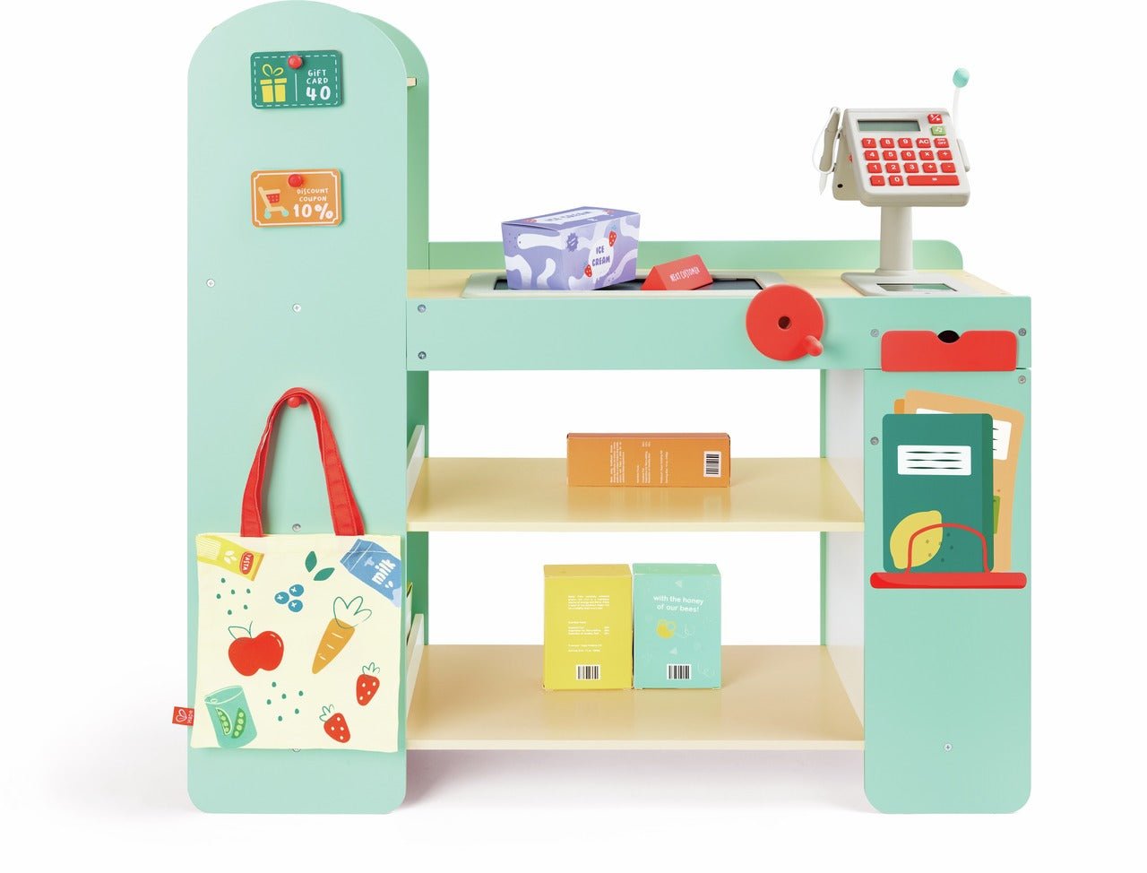 Hape Smart & Wooden Supermarket - Premium for Kids in Qatar | Toysaro.com