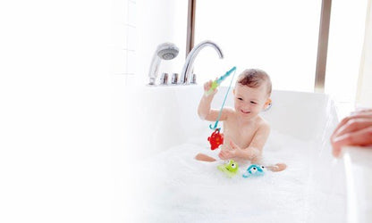 Hape Double Fun Fishing Set Bath Toy - Premium for Kids in Qatar | Toysaro.com