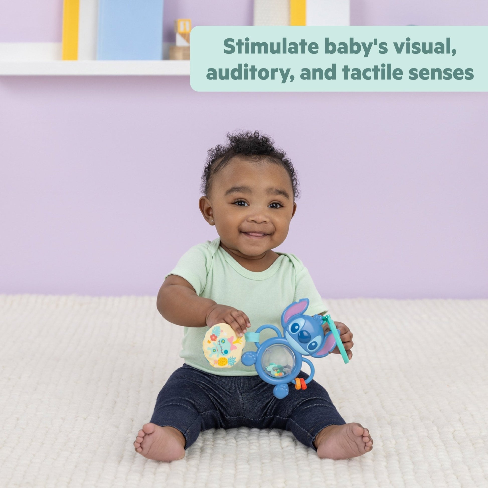 Bright Starts Stitch Tummy Tumble™ Activity Toy - Premium for Kids in Qatar | Toysaro.com