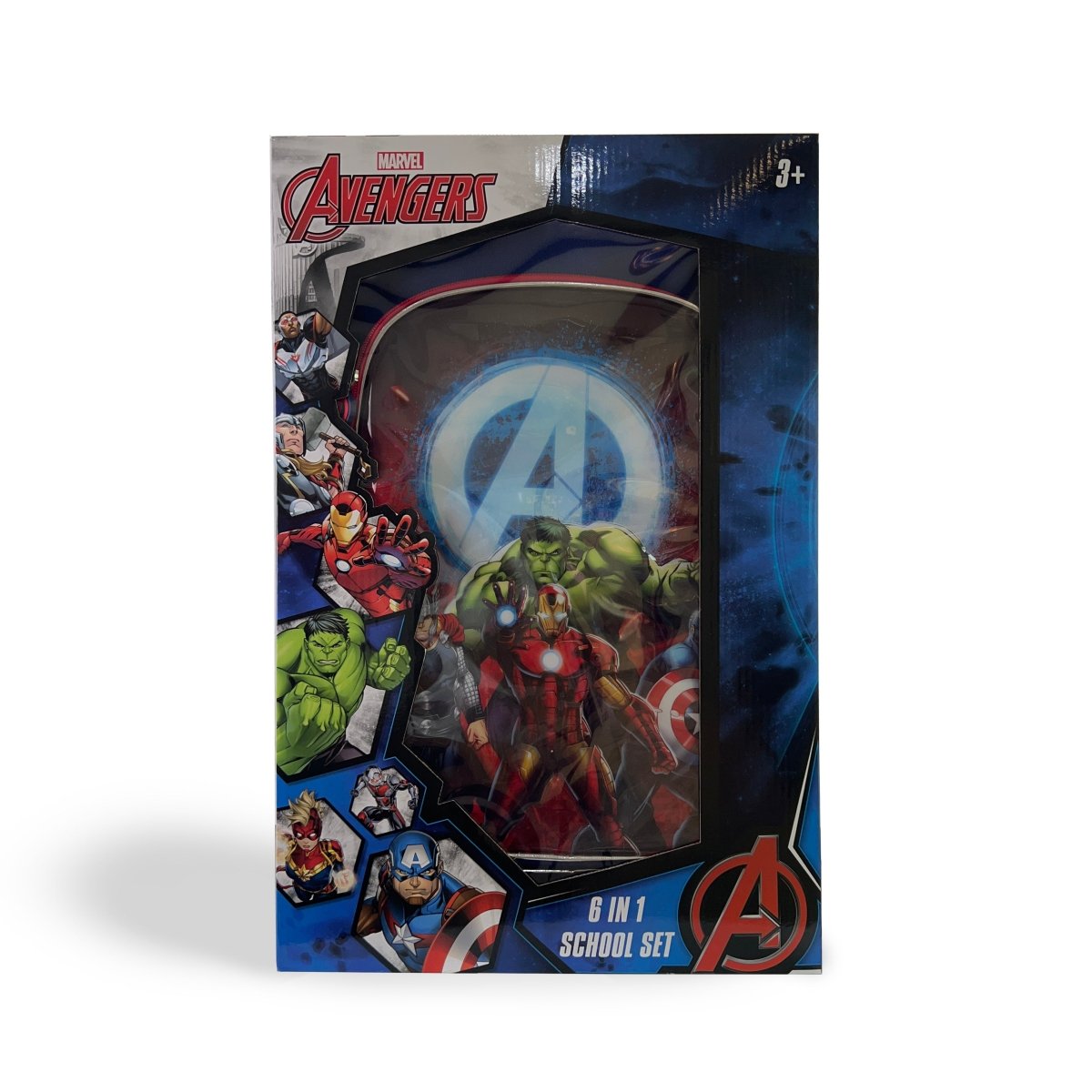 Marvel Avengers Big Four 18" 6in1 Trolley Box Set - Premium for Kids in Qatar | Toysaro.com