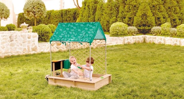 HAPE Sandbox Cabana Kit – 4 - in - 1 Outdoor Playset - Premium for Kids in Qatar | Toysaro.com