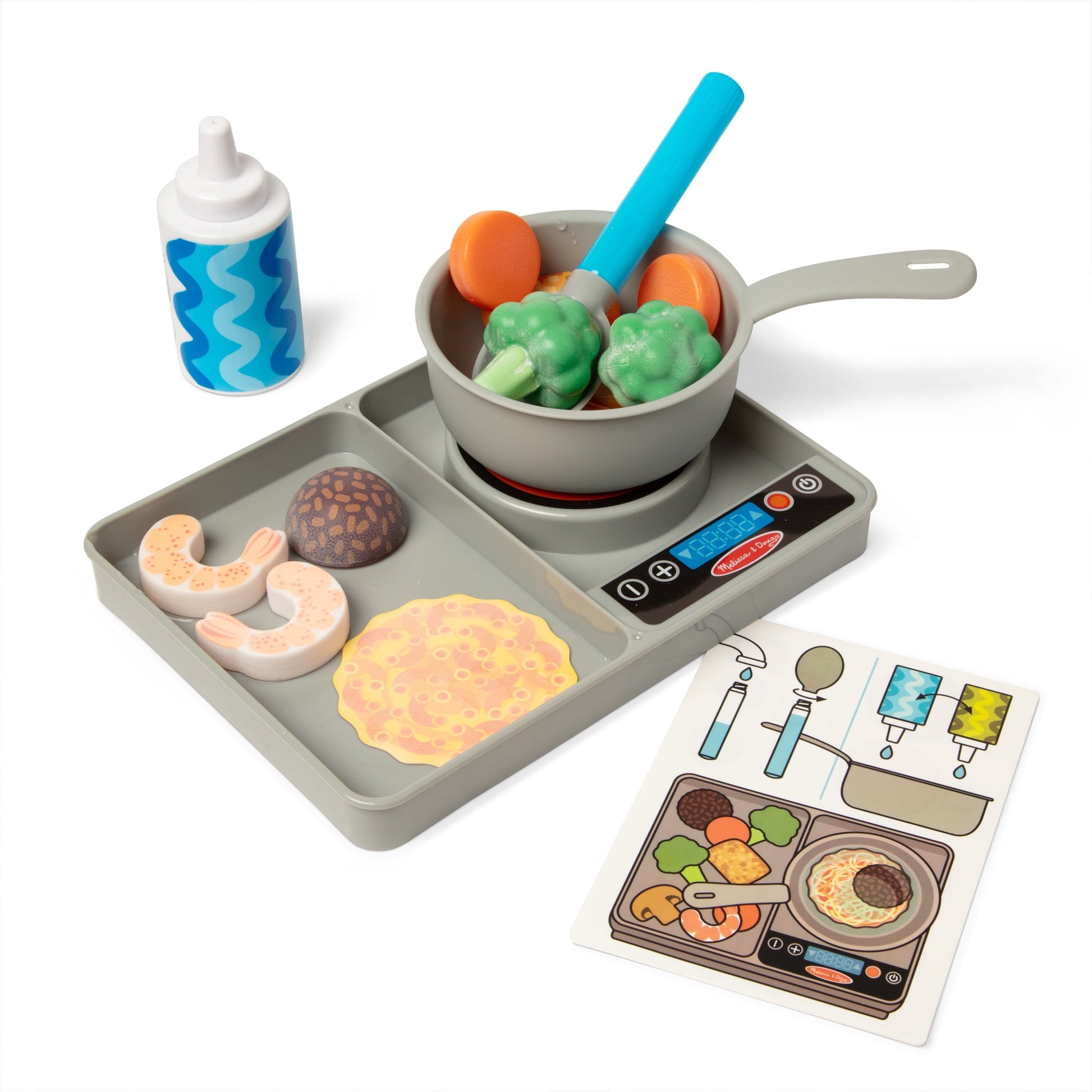 Melissa and Doug Water Wow! Pretend Play Stir & Simmer - Premium for Kids in Qatar | Toysaro.com