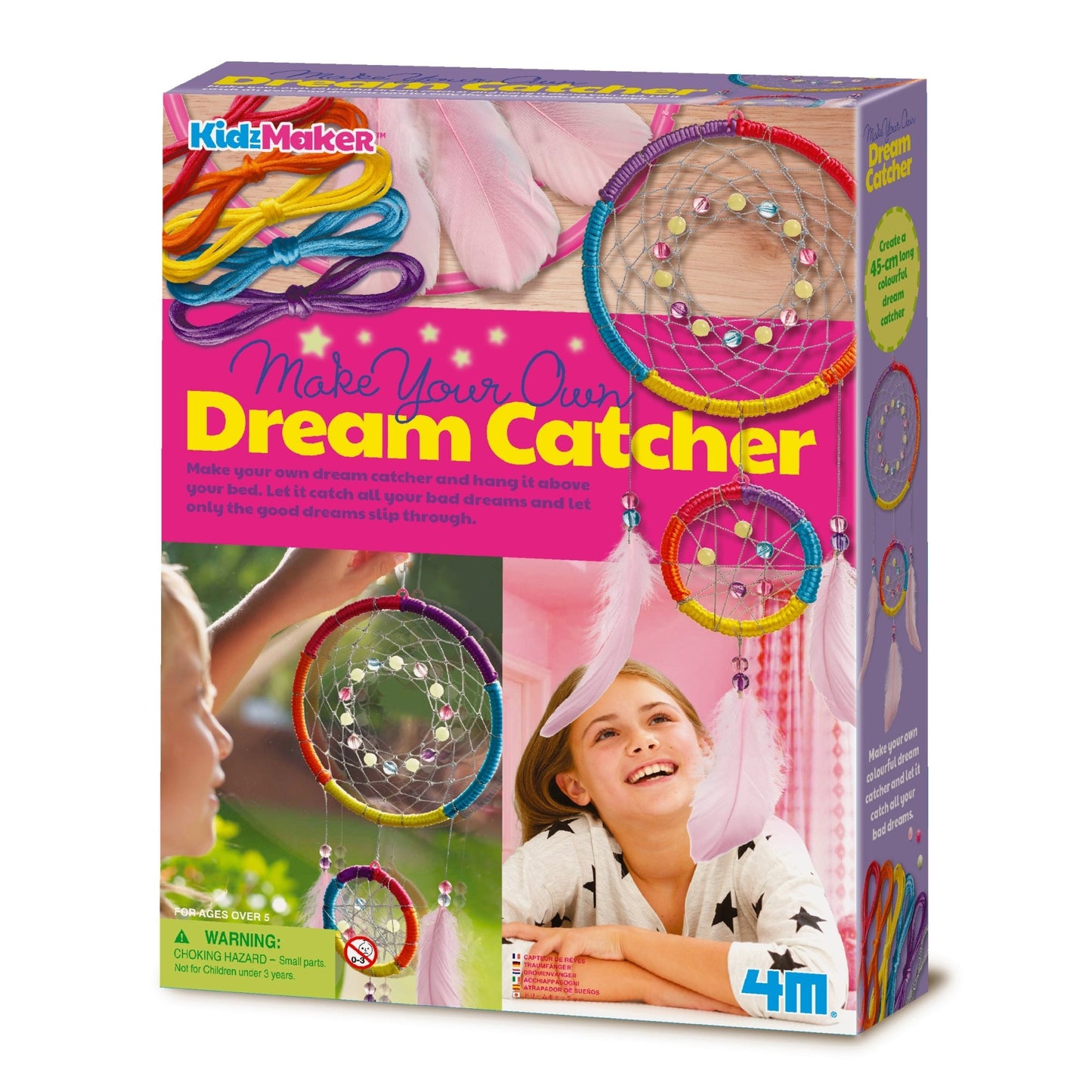 4M Make Your Own Dream Catcher - Premium for Kids in Qatar | Toysaro.com