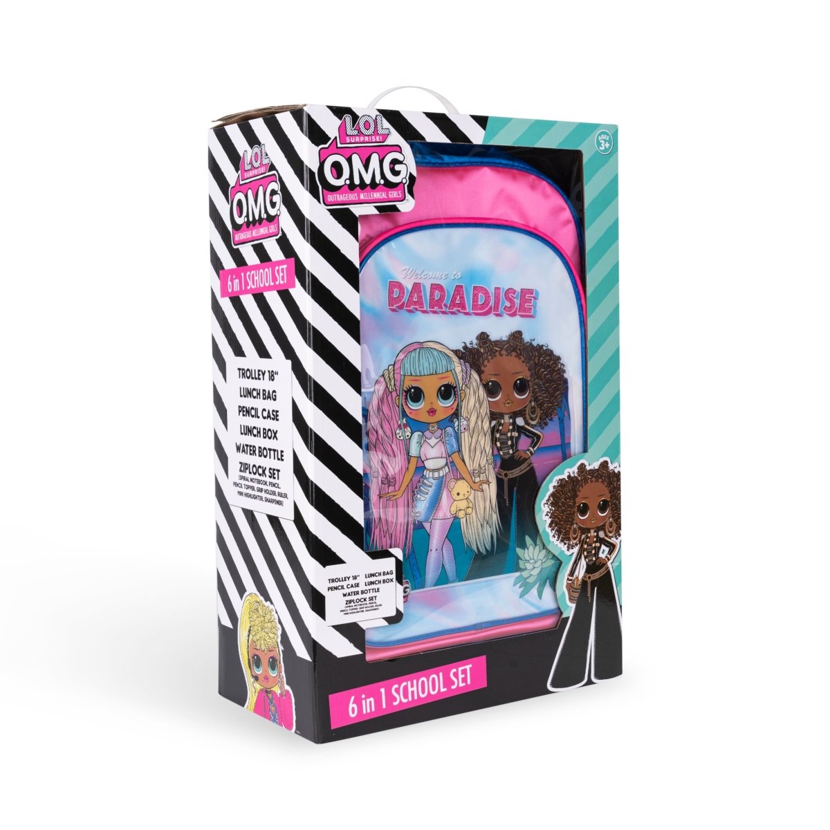 LOL OMG Welcome to Paradise 6in1 Box Set 18" - Premium for Kids in Qatar | Toysaro.com