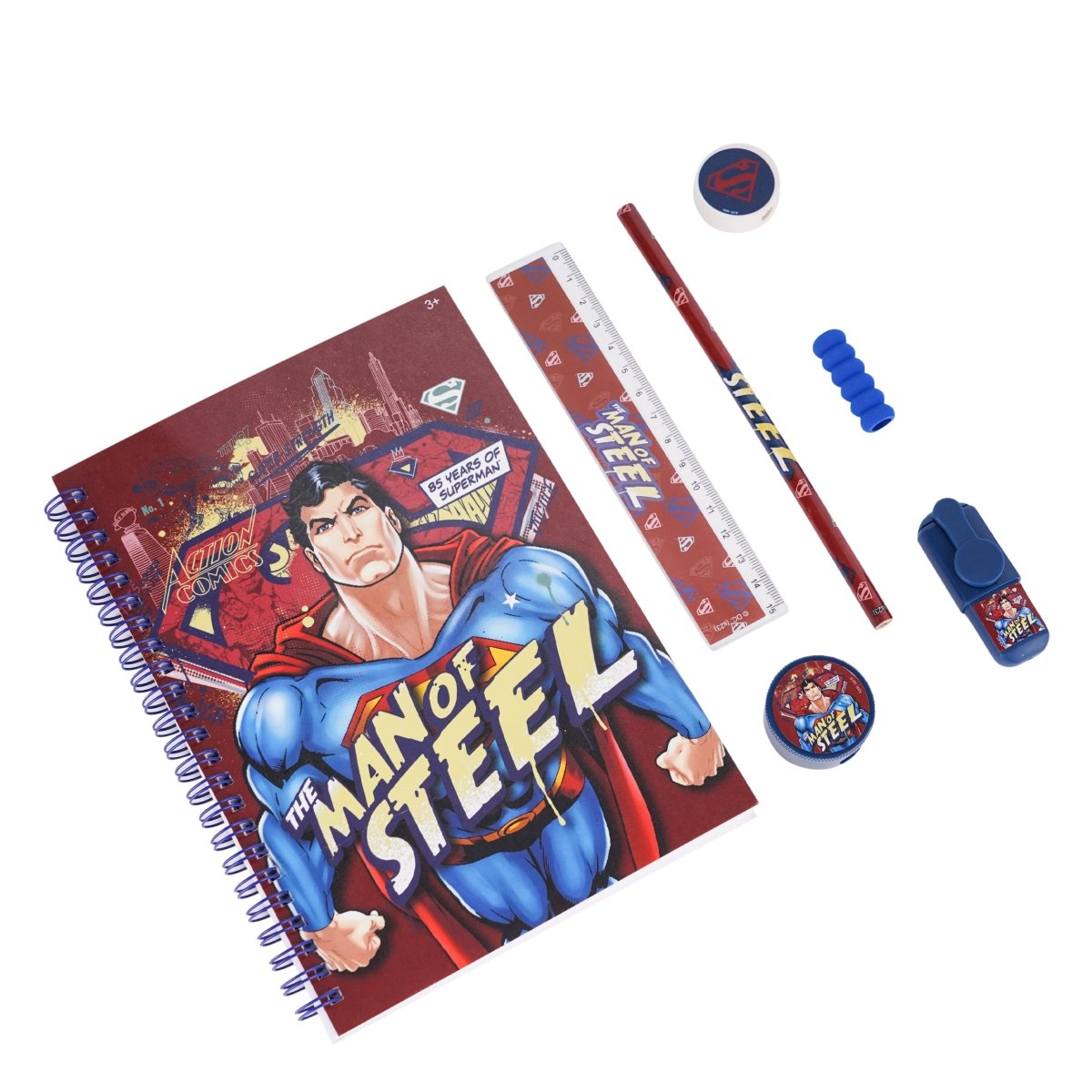 Warner Bros' Superman Man of Steel 6in1 Box Set 18" - Premium for Kids in Qatar | Toysaro.com
