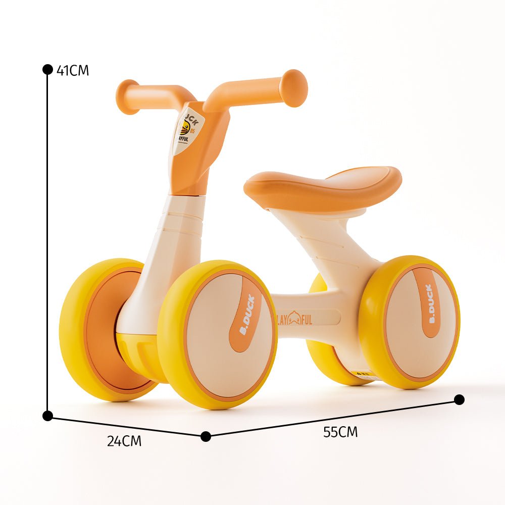 B.DUCK 7'' Balance Bike,1006, Yellow - Premium for Kids in Qatar | Toysaro.com