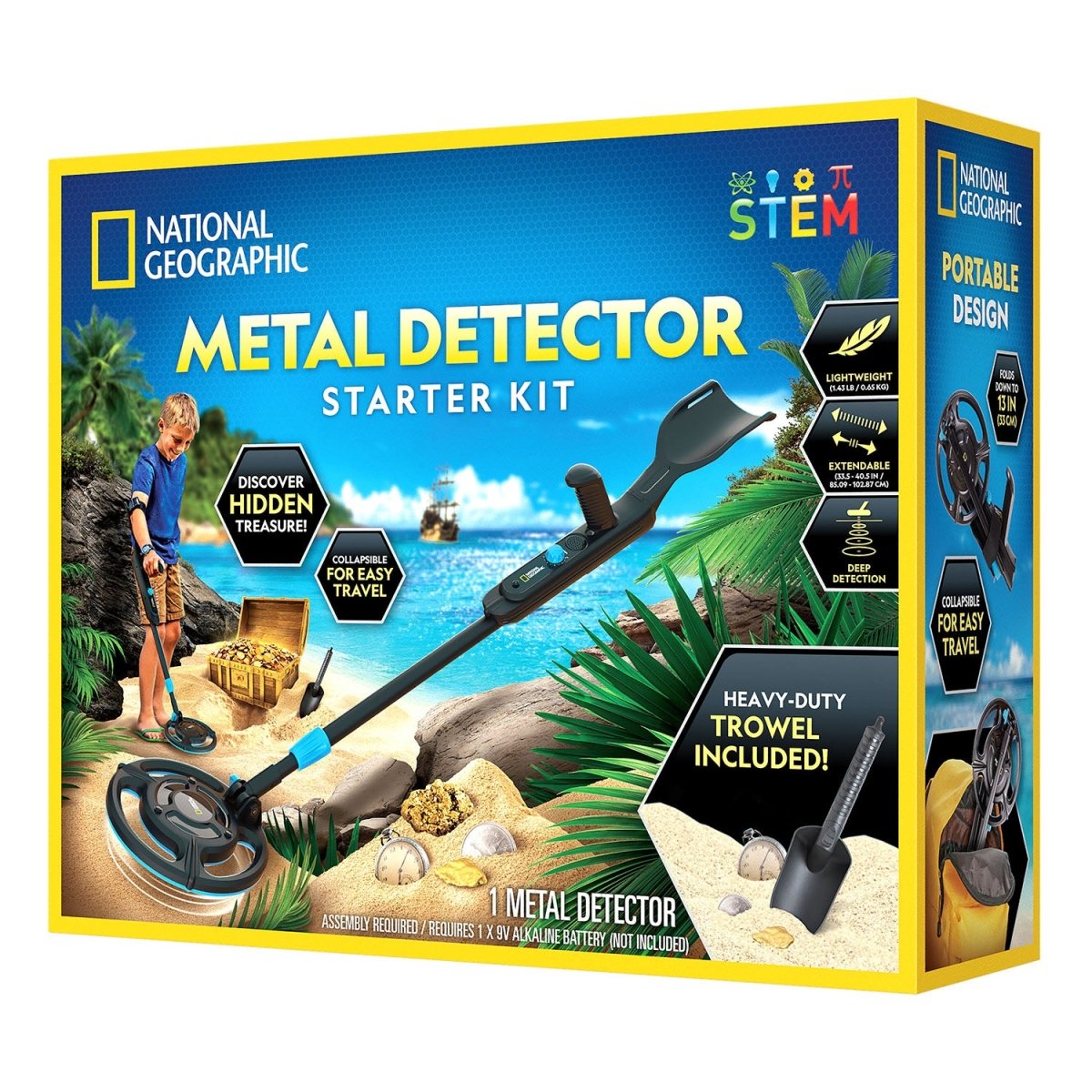 NG METAL DETECTOR STARTER KIT - Premium for Kids in Qatar | Toysaro.com