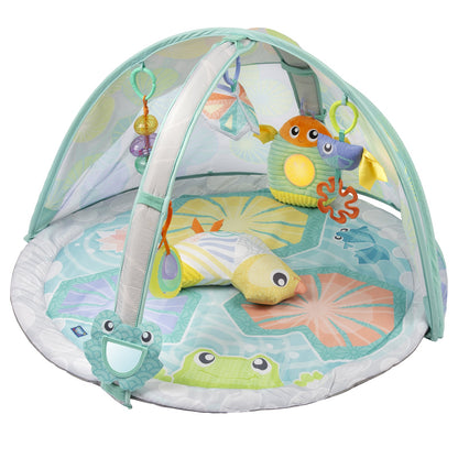 playgro Zen Garden Light Up Cry Sensor Canopy Play Gym - Premium for Kids in Qatar | Toysaro.com