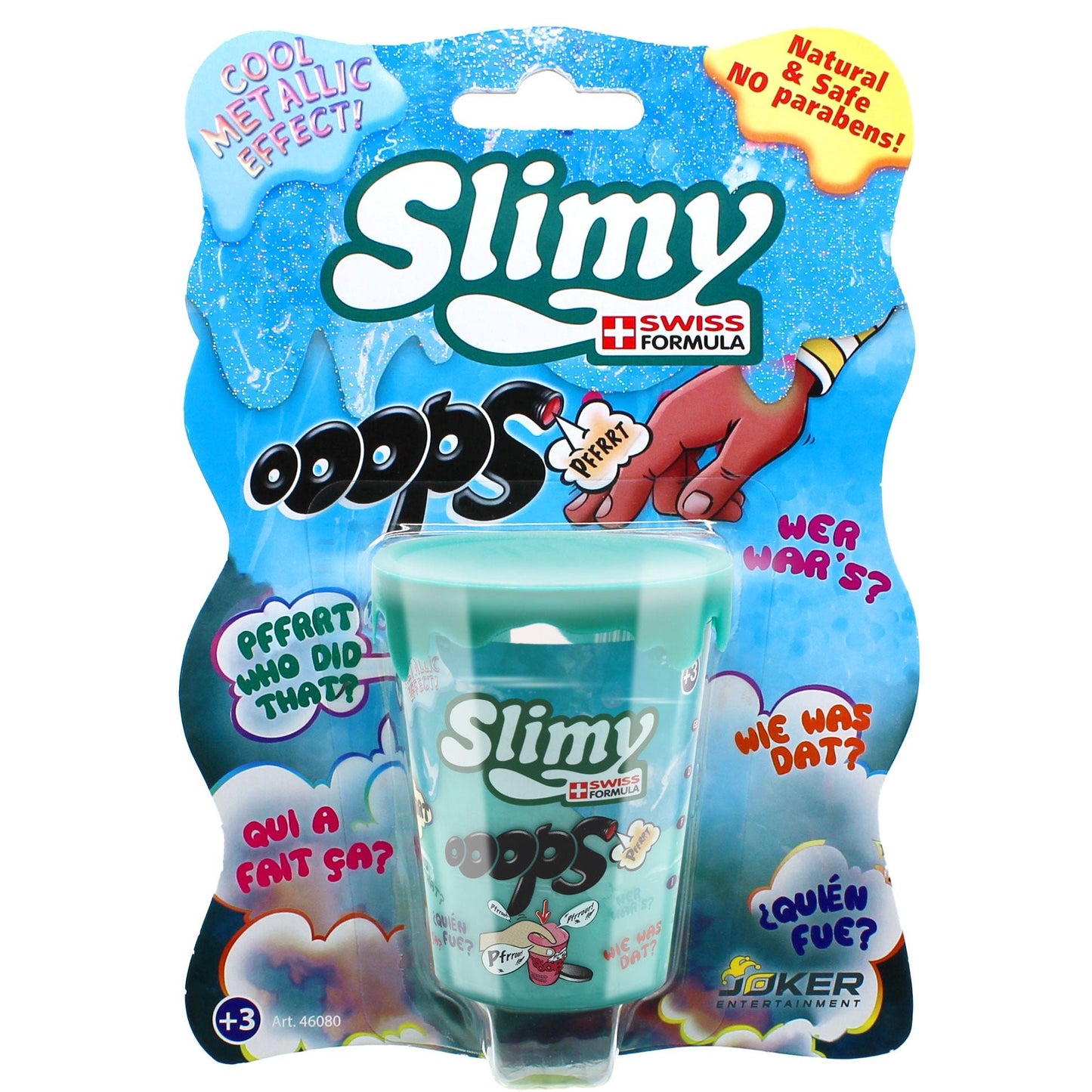 SLIMY - MINI OOPS METALLIC 80G - Premium for Kids in Qatar | Toysaro.com