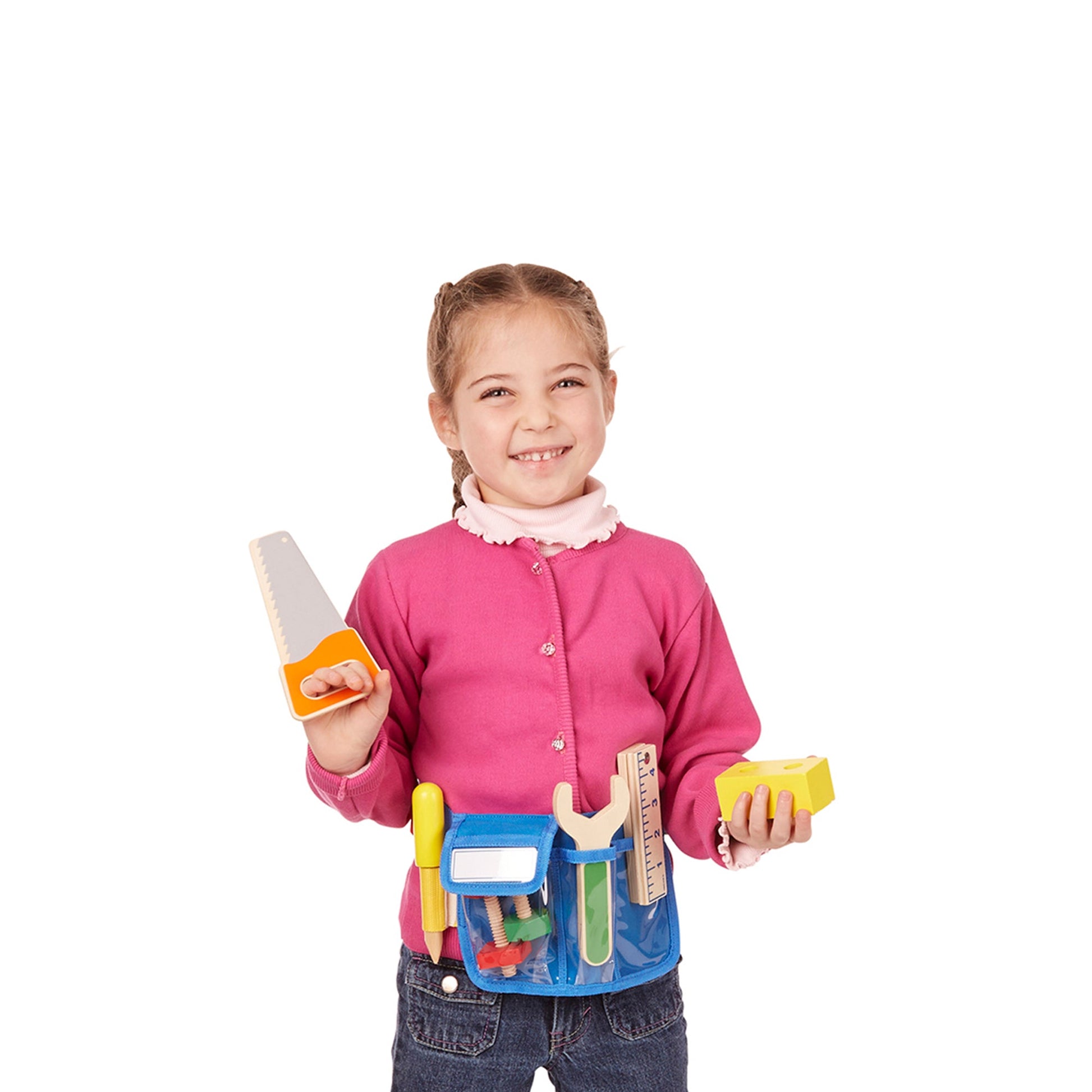 Melissa and Doug Deluxe Tool Belt Set - Premium for Kids in Qatar | Toysaro.com