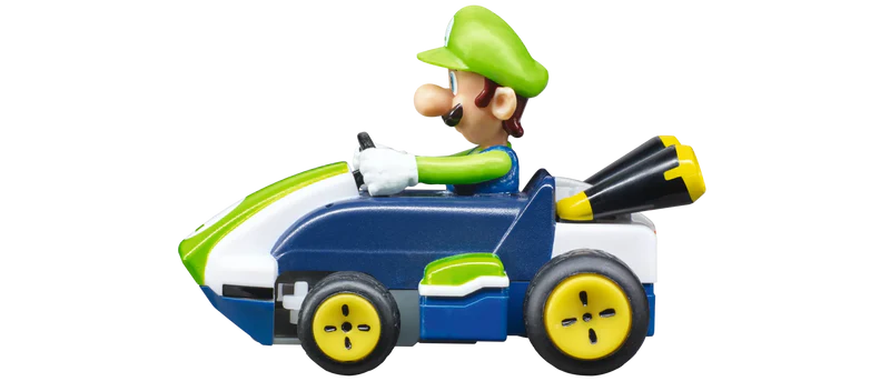MARIO KART MINI RC LUIGI (PAPERBOX) - Premium for Kids in Qatar | Toysaro.com
