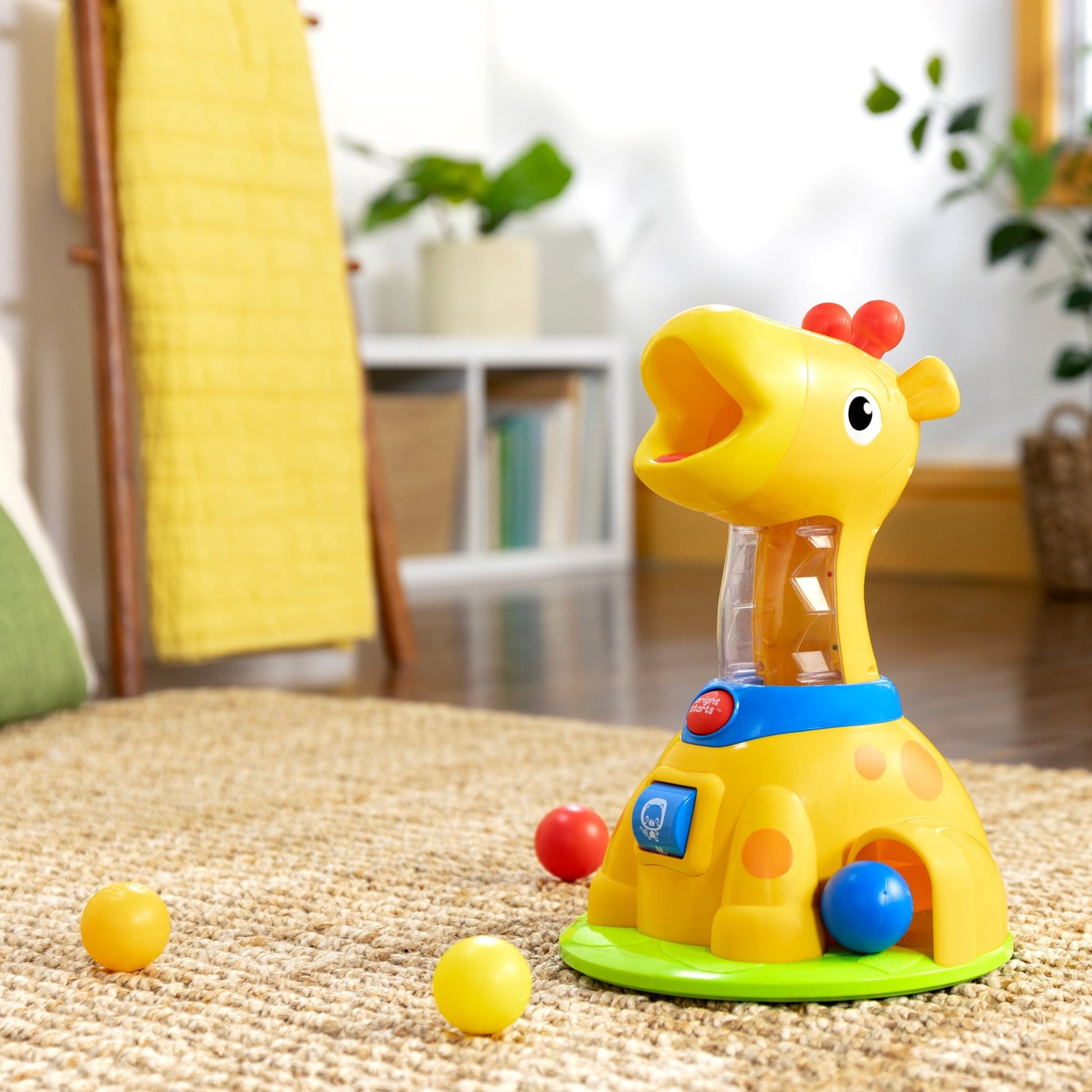 Bright Starts™ Spinnin’ Spots Giraffe™ Ball Play Toy - Premium for Kids in Qatar | Toysaro.com