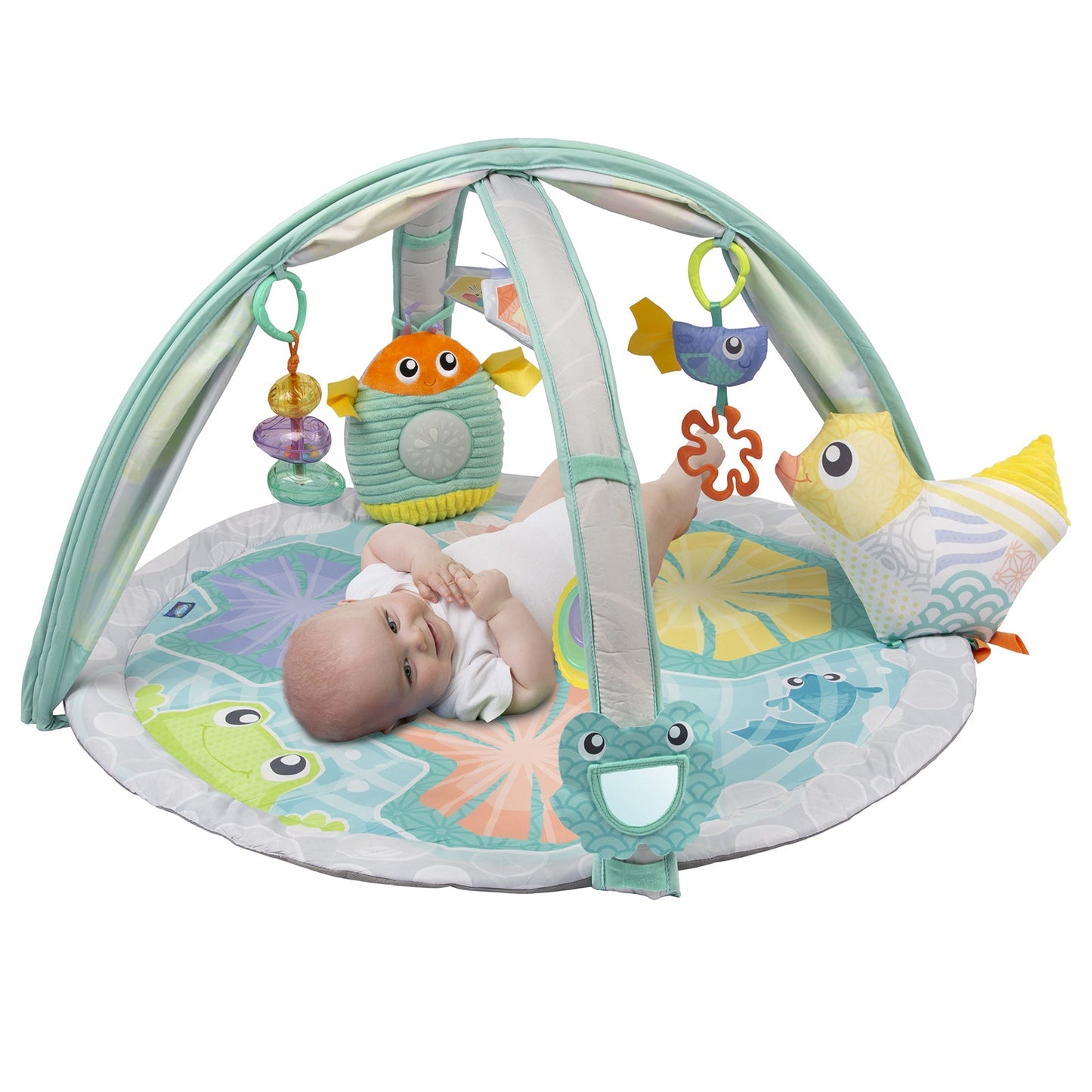 playgro Zen Garden Light Up Cry Sensor Canopy Play Gym - Premium for Kids in Qatar | Toysaro.com