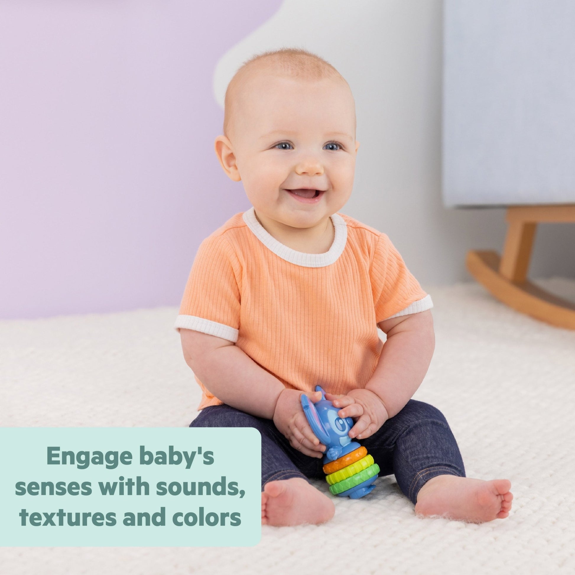 Bright Starts Stitch Tropical Treasures™ Gift Set - Premium for Kids in Qatar | Toysaro.com