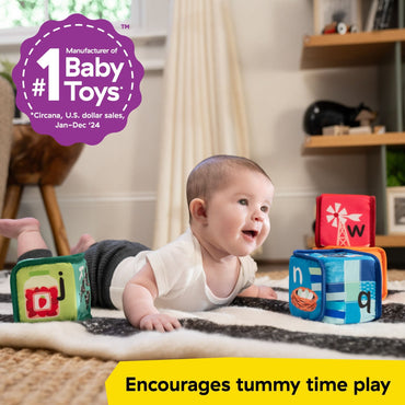 Baby Einstein™ Alpha Stacks™ Soft Blocks - Premium for Kids in Qatar | Toysaro.com