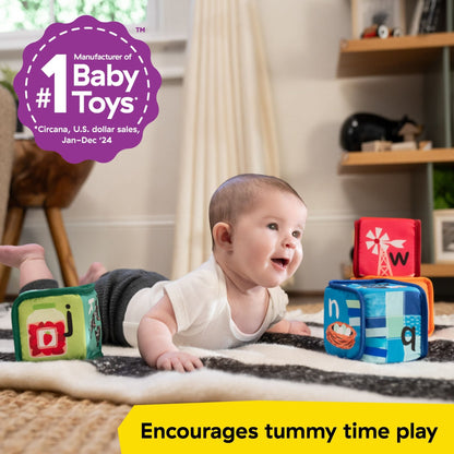 Baby Einstein™ Alpha Stacks™ Soft Blocks - Premium for Kids in Qatar | Toysaro.com