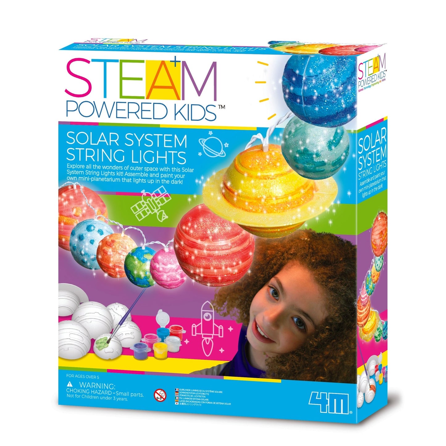4M Girl Steam / Solar System String Lights - Premium for Kids in Qatar | Toysaro.com
