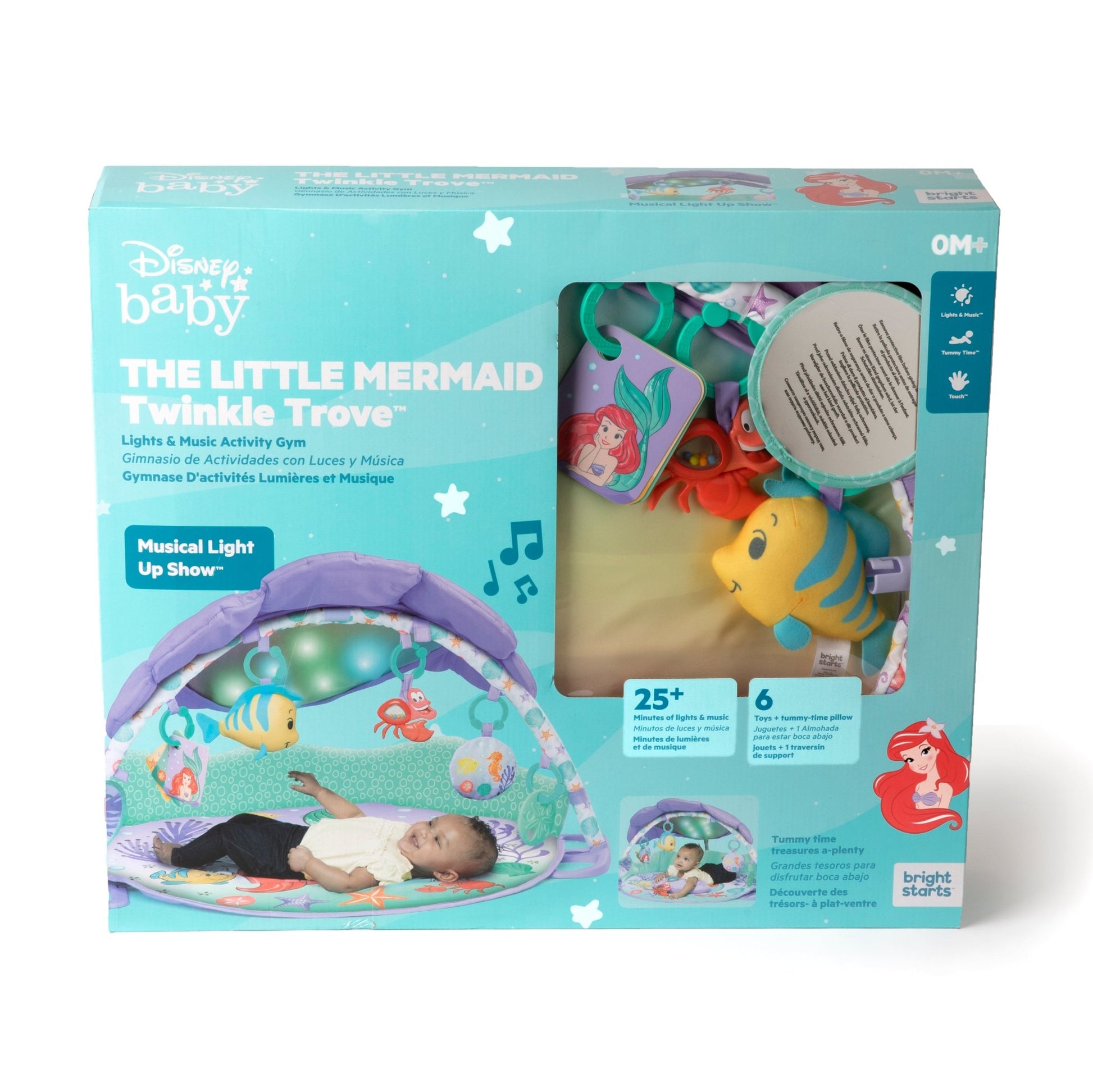 BRIGHT STARTS DB LITTLE MERMAID ACTIVITY GYM - Premium for Kids in Qatar | Toysaro.com