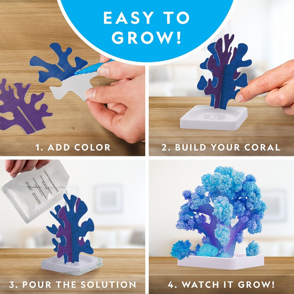 NG CRYSTAL REEF CORAL GROWING LAB - Premium for Kids in Qatar | Toysaro.com
