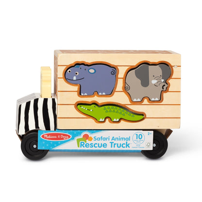 Melissa and Doug Safari Animal Rescue Truck - Premium for Kids in Qatar | Toysaro.com
