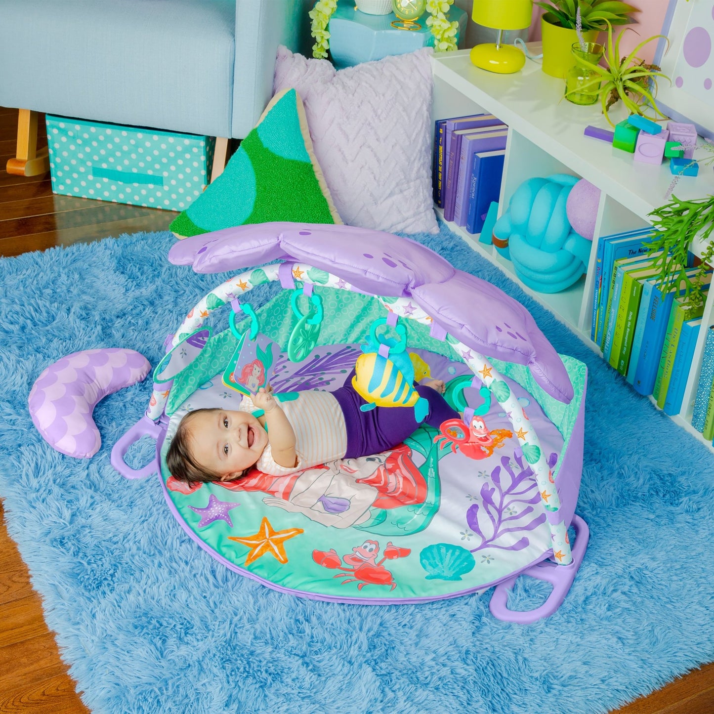 BRIGHT STARTS DB LITTLE MERMAID ACTIVITY GYM - Premium for Kids in Qatar | Toysaro.com