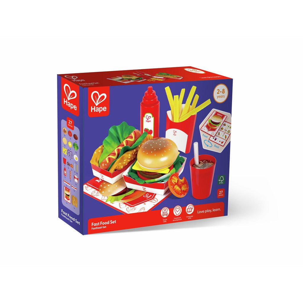 Fast Food Set - Premium for Kids in Qatar | Toysaro.com