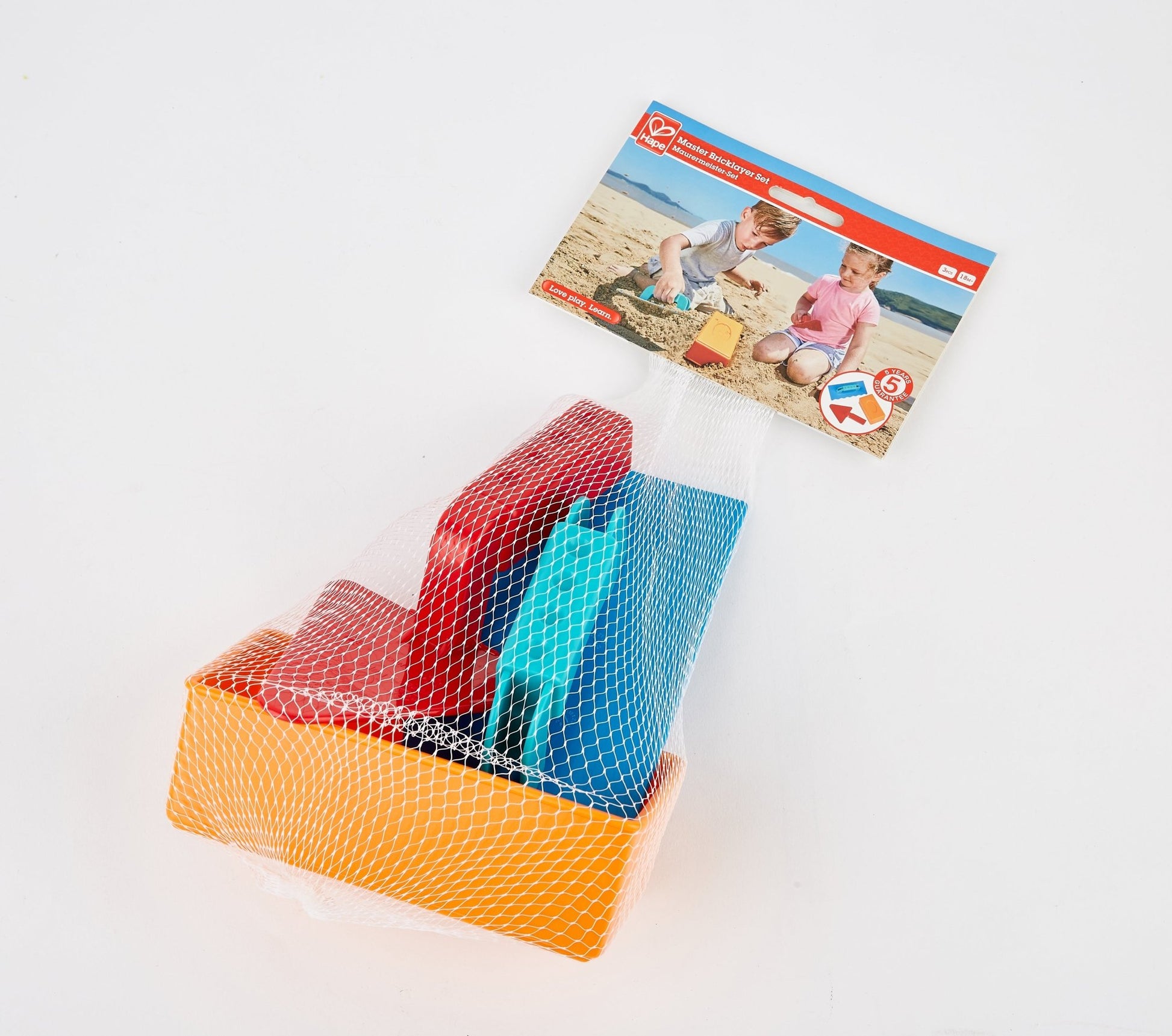 Hape - Master Bricklayer Sand & Beach Set - 3pcs - Premium for Kids in Qatar | Toysaro.com