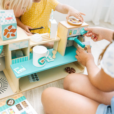 Melissa and Doug Cafe Barista Coffee Shop - Premium for Kids in Qatar | Toysaro.com