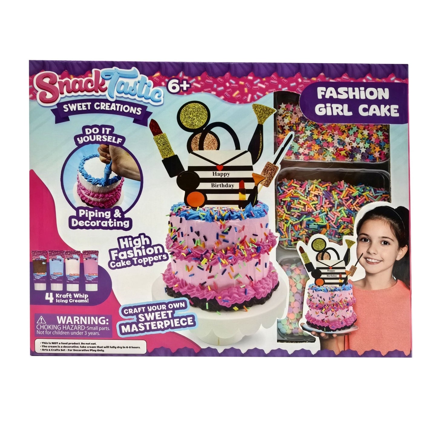SNACK TASTIC - FABULOUS FASHION CAKE - Premium for Kids in Qatar | Toysaro.com