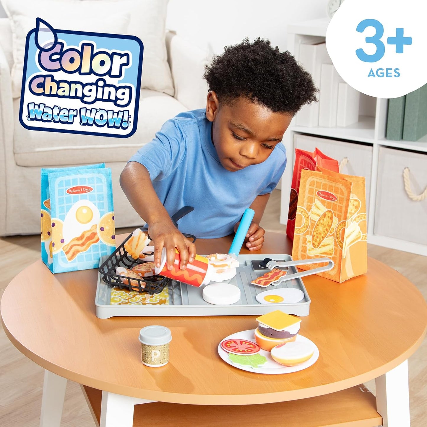 Melissa and Doug Water Wow! Pretend Play Flip & Fry - Premium for Kids in Qatar | Toysaro.com