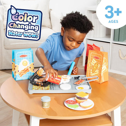 Melissa and Doug Water Wow! Pretend Play Flip & Fry - Premium for Kids in Qatar | Toysaro.com