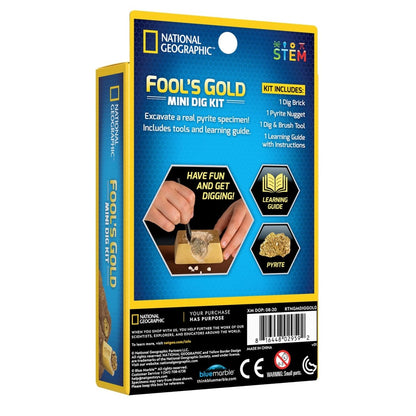 NG CARDED FOOLS GOLD MINI DIG KIT - Premium for Kids in Qatar | Toysaro.com